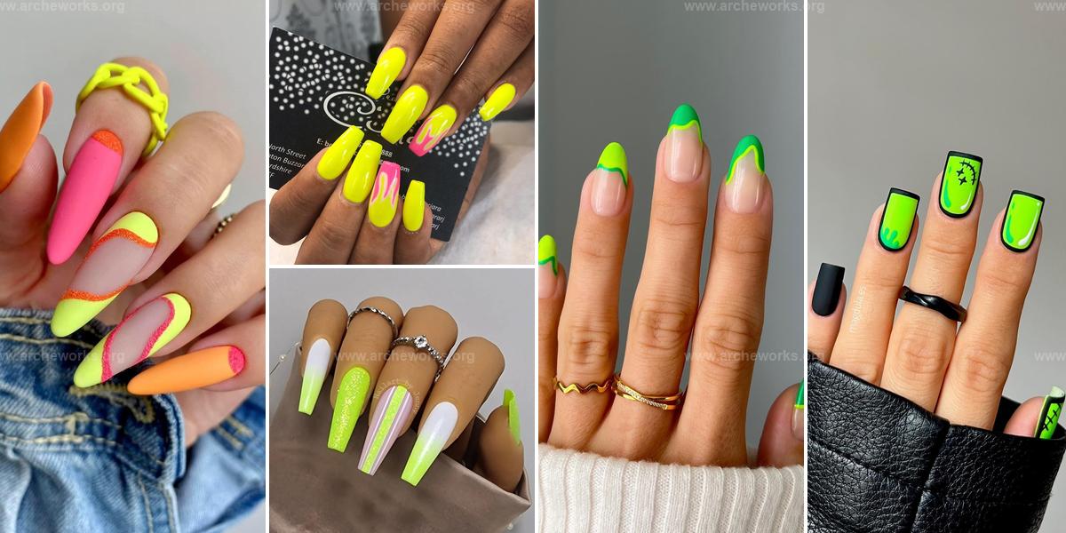 Top Neon Summer Nail Ideas