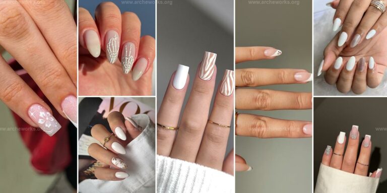 Best White Fall Nail Ideas