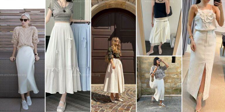 Top Off-White Skirt Outfit Ideas Trends