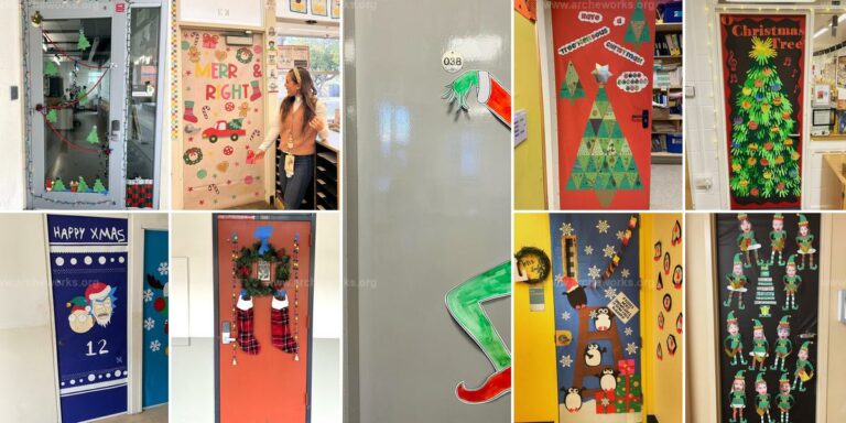 Best Christmas Door Decor for Classrooms