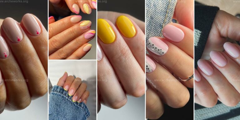 Best Short Round Nail Ideas