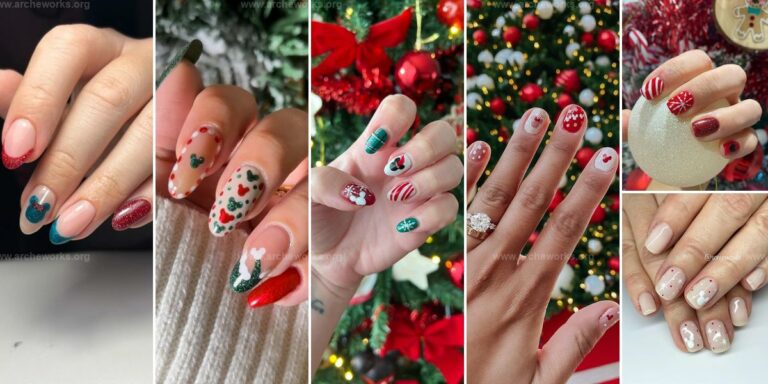 Best Disney Christmas Nail Inspirations