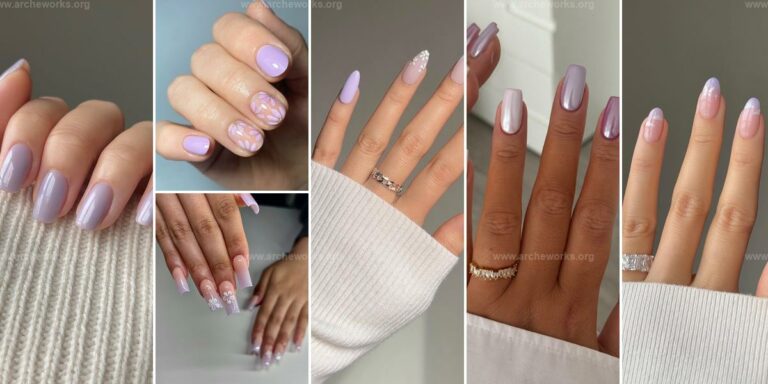 Top Light Purple Nail Ideas